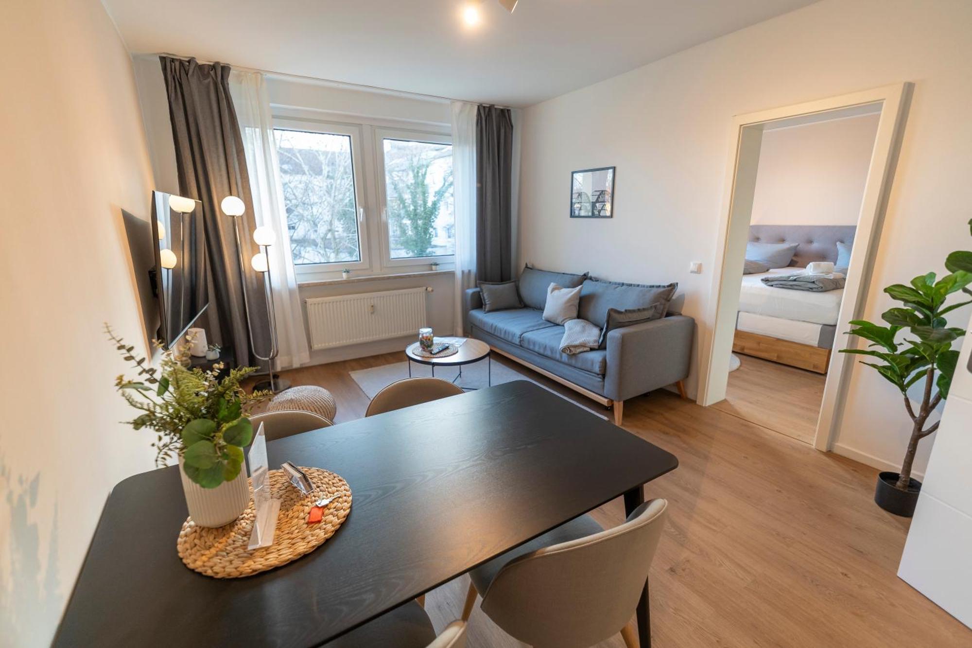 Rr - Stylish Apartment 50Qm - Wifi - Washer - Tv Magdeburg Luaran gambar