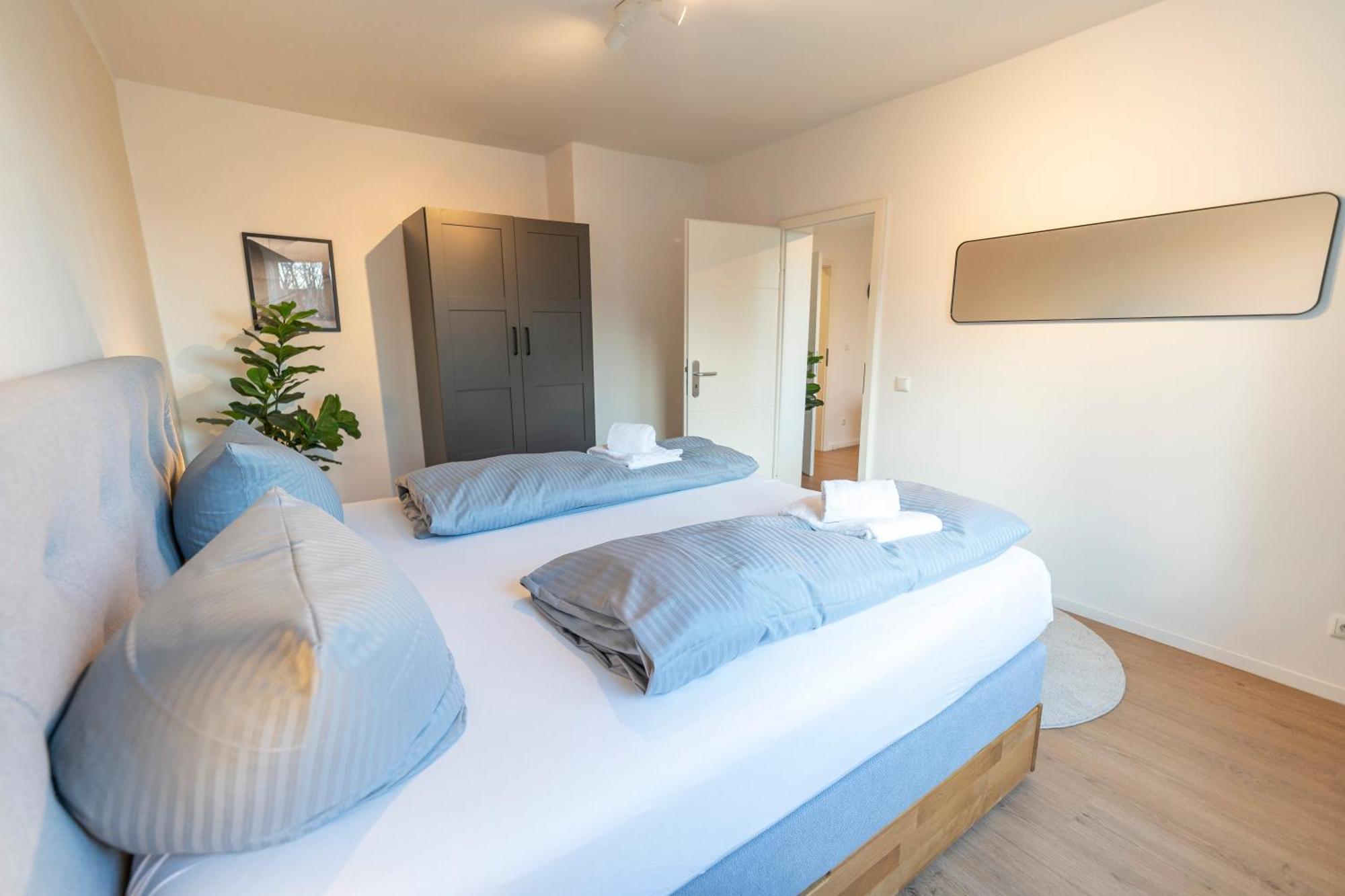 Rr - Stylish Apartment 50Qm - Wifi - Washer - Tv Magdeburg Luaran gambar