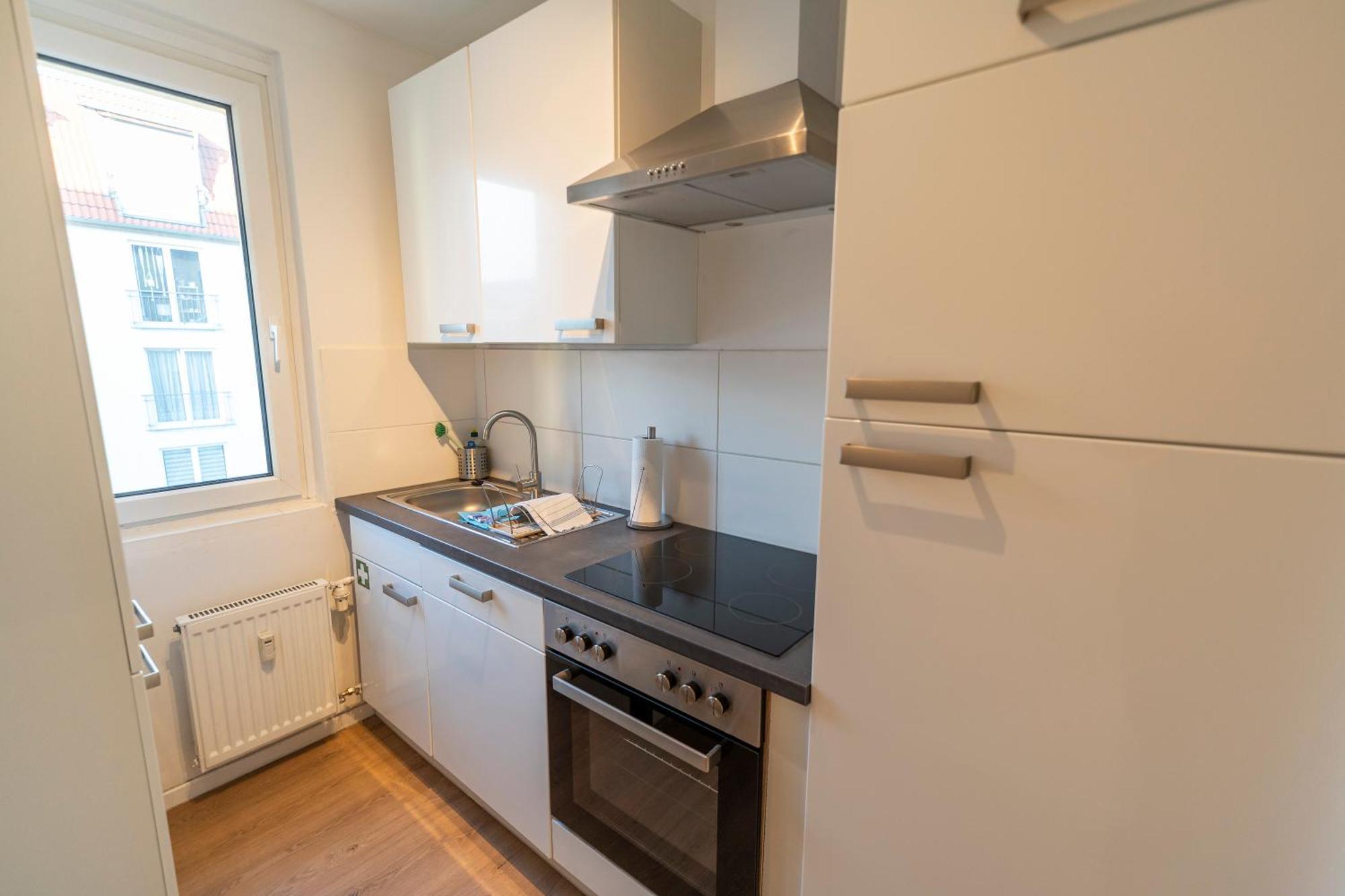 Rr - Stylish Apartment 50Qm - Wifi - Washer - Tv Magdeburg Luaran gambar